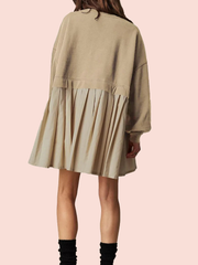 New Women's Oversized Sweatshirt Dress (Buy 2 Free Shipping)