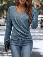 Elegant Women's Casual Knit Sweater, Long Sleeve Warm Pullover for Spring & Fall, Korean Style Holiday Fashion Top