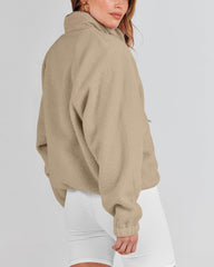 Women's Button Down Fuzzy Fleece Jacket (Buy 2 Free Shipping)