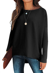 Women's Dolman Sleeve Knitted Pullover Sweater (Buy 2 Free Shipping)