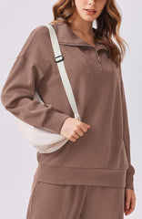 Women's Oversized Sweatshirt Wide Leg Pants Two Piece Set (Buy 2 Free Shipping)