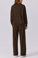 Women's Oversized Sweatshirt Wide Leg Pants Two Piece Set (Buy 2 Free Shipping)