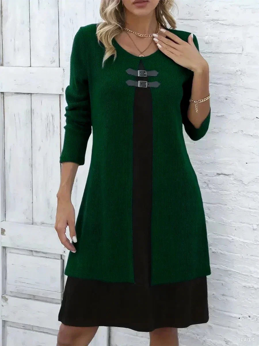 Women's Elegance Long Sleeve Dress