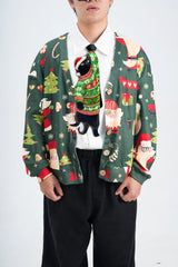 🎄Christmas Novelty Noel Cat-Shaped Tie