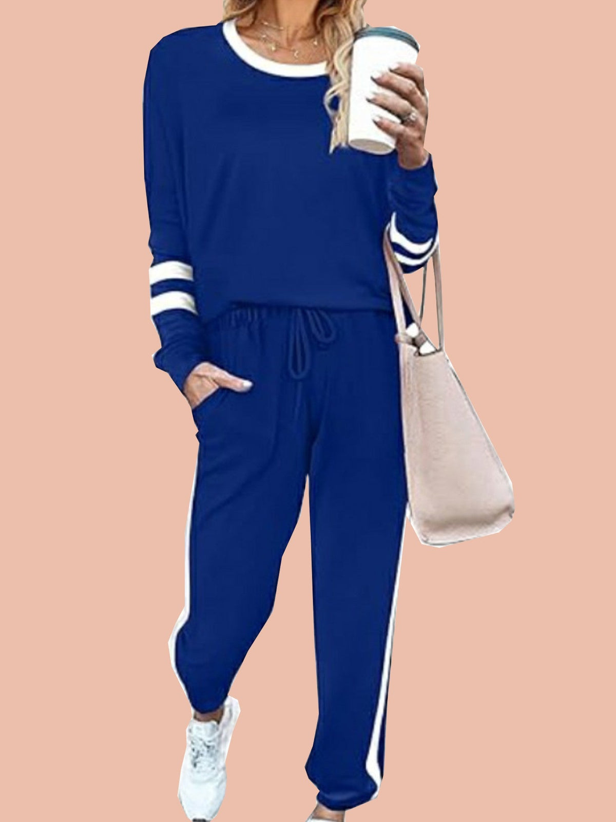 Women's 2 Piece Drawstring Cozy Set (Buy 2 Free Shipping)