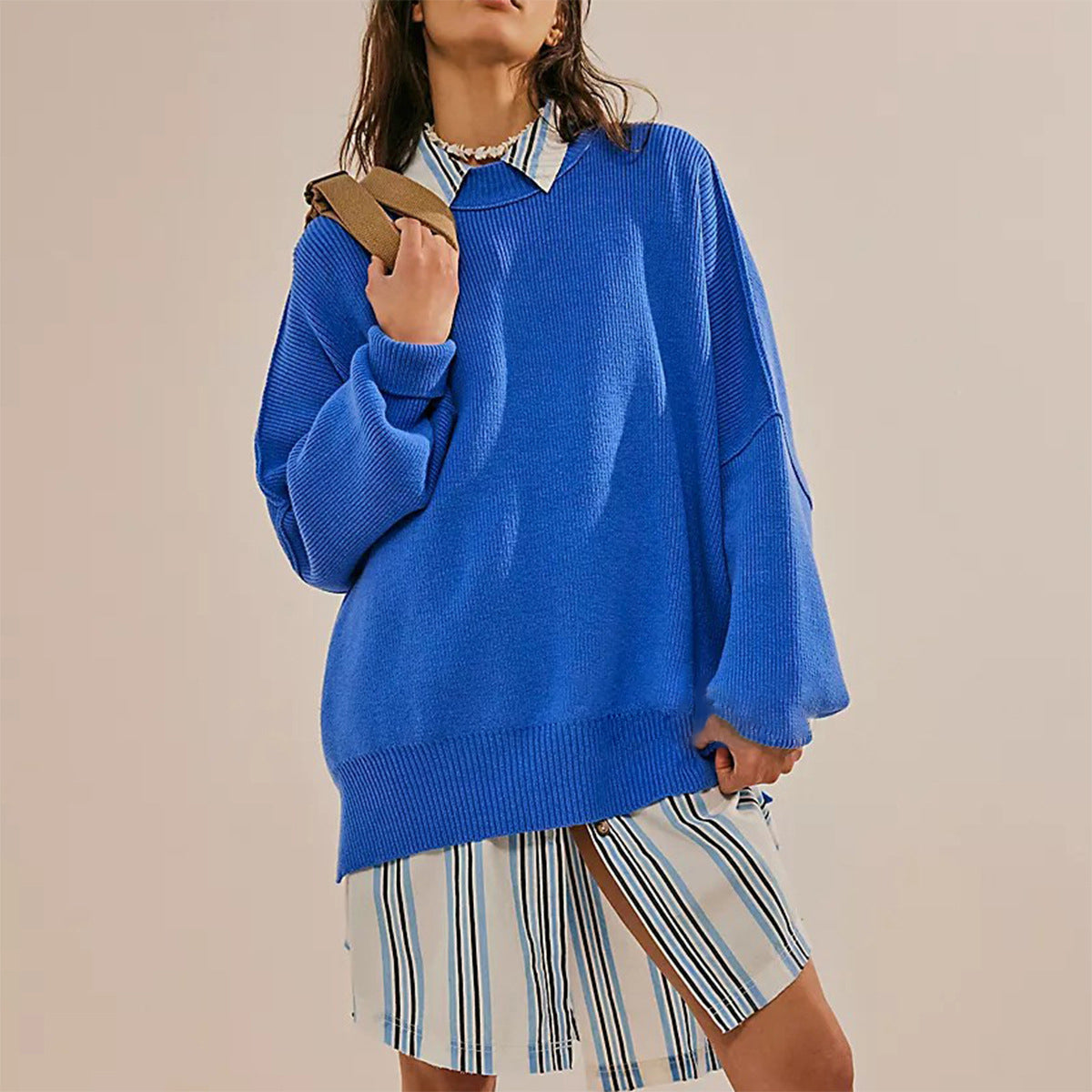 Cozy Days Oversized Sweater (Buy 2 Free Shipping)