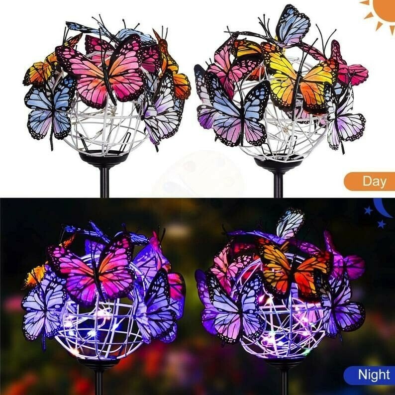 Solar Stake Lights Butterflies Decor Lights ( BUY 1 GET 1 FREE )