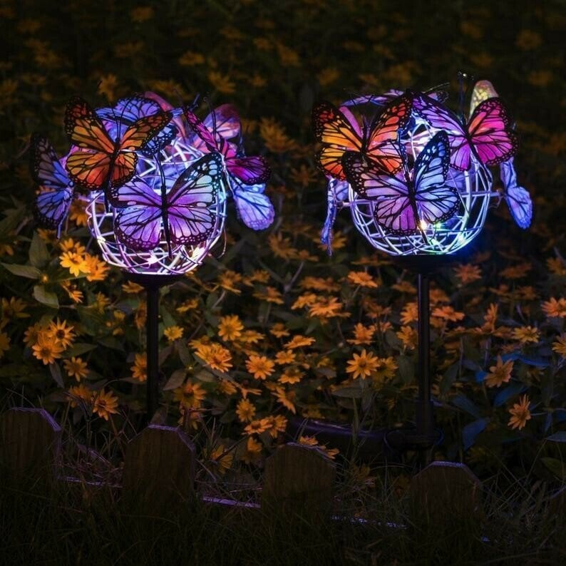 Solar Stake Lights Butterflies Decor Lights ( BUY 1 GET 1 FREE )