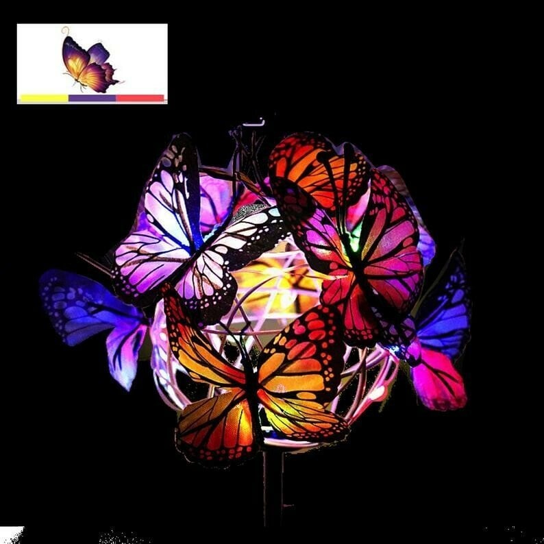 Solar Stake Lights Butterflies Decor Lights ( BUY 1 GET 1 FREE )
