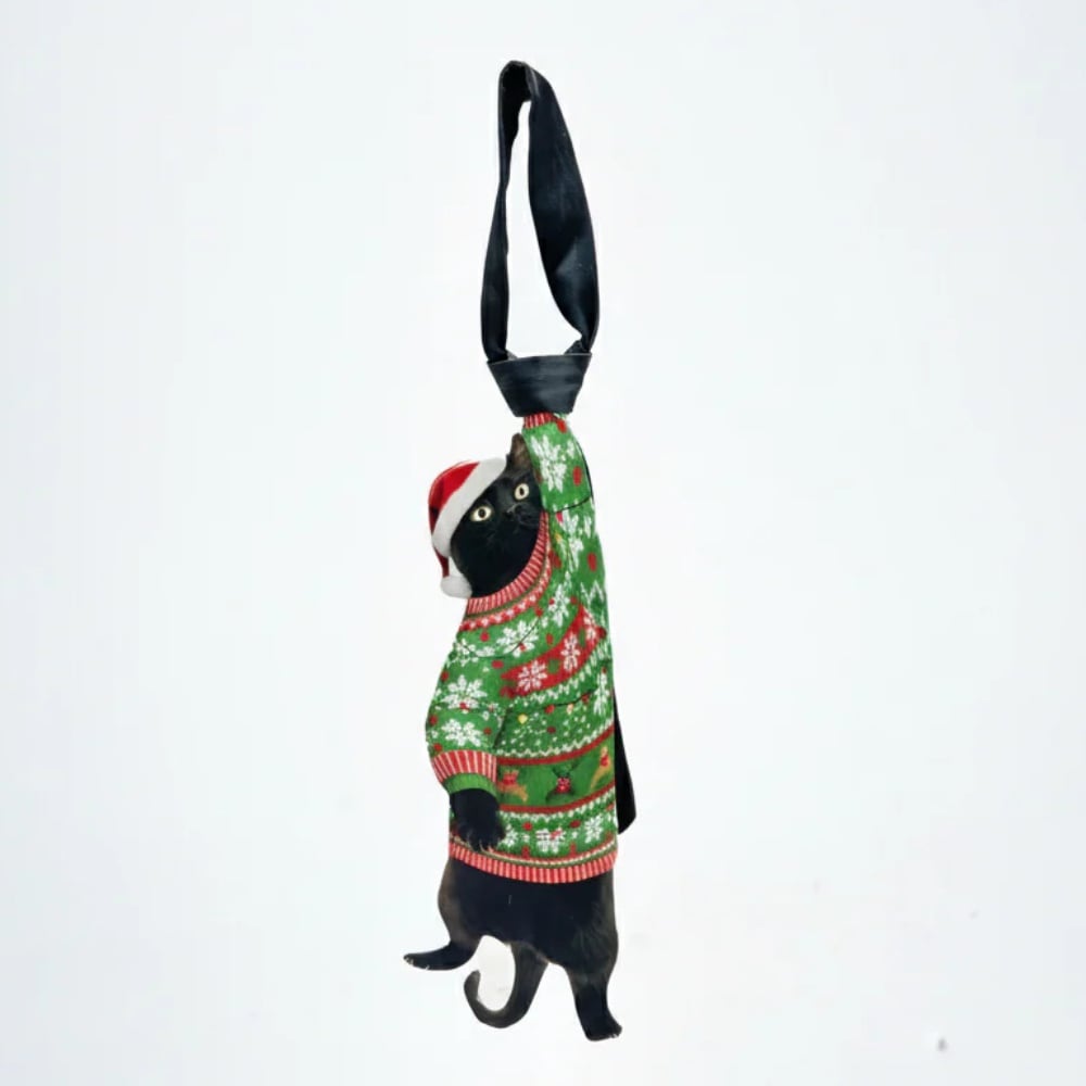🎄Christmas Novelty Noel Cat-Shaped Tie