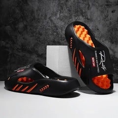 Men's EVA Cloud Slides | Thick-Soled Non-Slip Summer Slippers for Beach & Shower