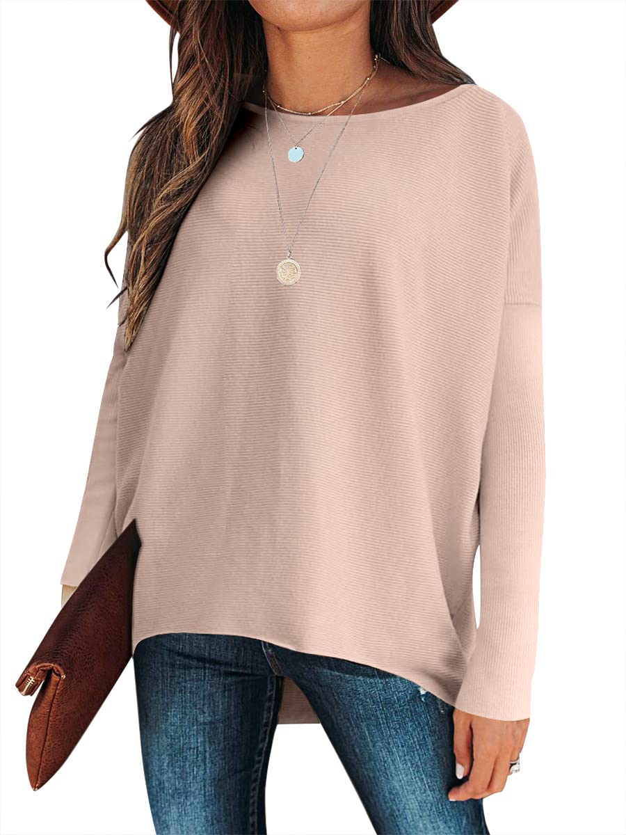 Women's Dolman Sleeve Knitted Pullover Sweater (Buy 2 Free Shipping)