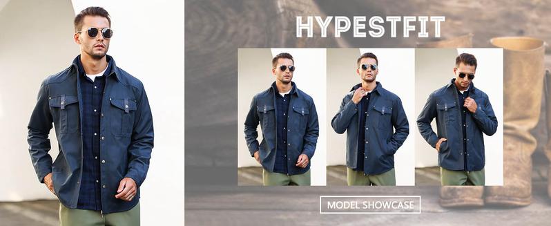 ⚡Hot Sales 49% OFF🔥Men's Flannel Lined Shacket Jacket