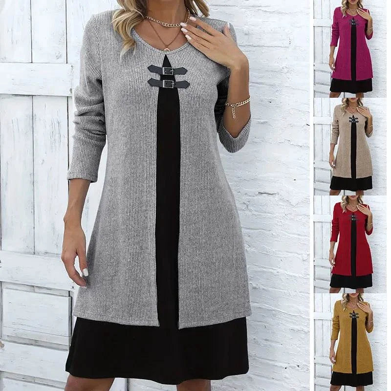 Women's Elegance Long Sleeve Dress