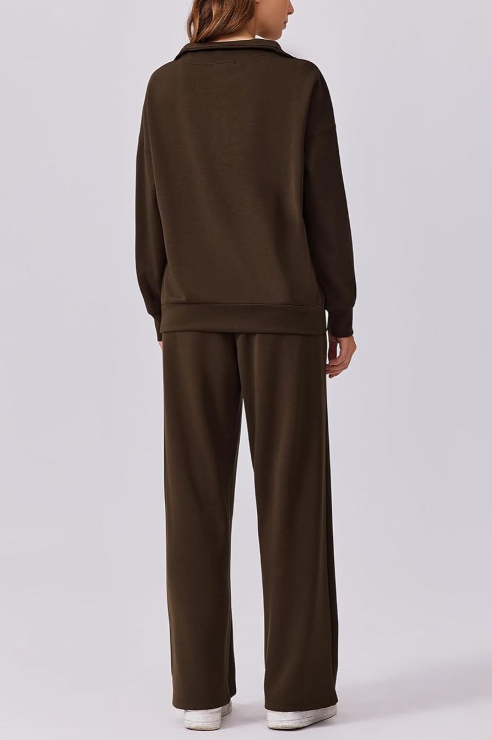 Women's Oversized Sweatshirt Wide Leg Pants Two Piece Set (Buy 2 Free Shipping)